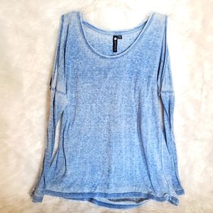 Blue Cotton On Medium Flowy Top